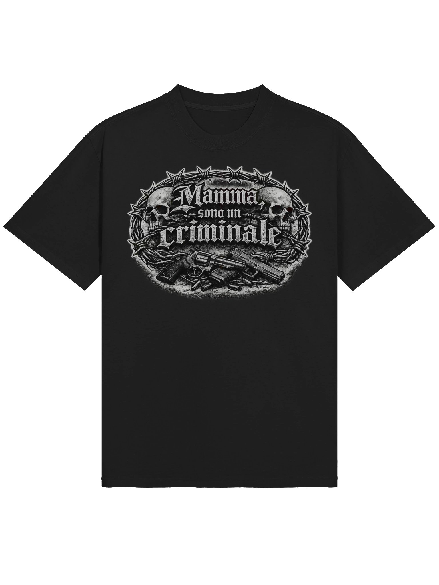 mamma sono un criminale t-shirt product image (1)