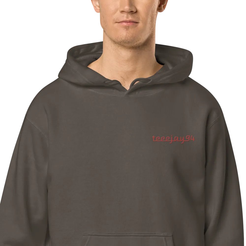 TEEEJAY94 IND TR CO. HOODIE (DYED BLACK) product image (3)