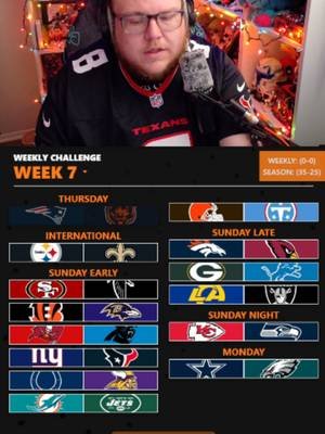 Week 7 NFL Picks