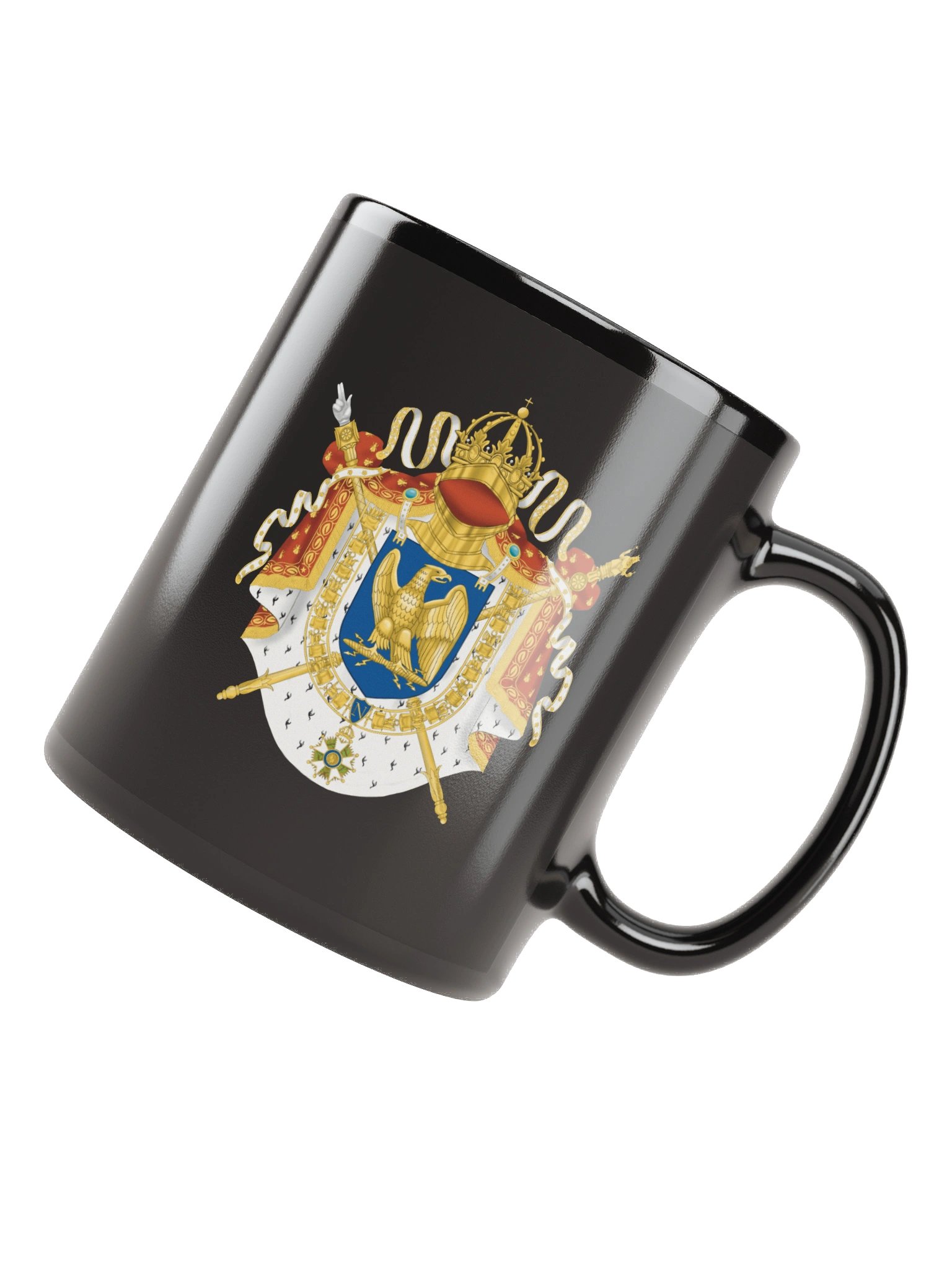 Napoleon Coat of Arms - Mug - Black product image (4)