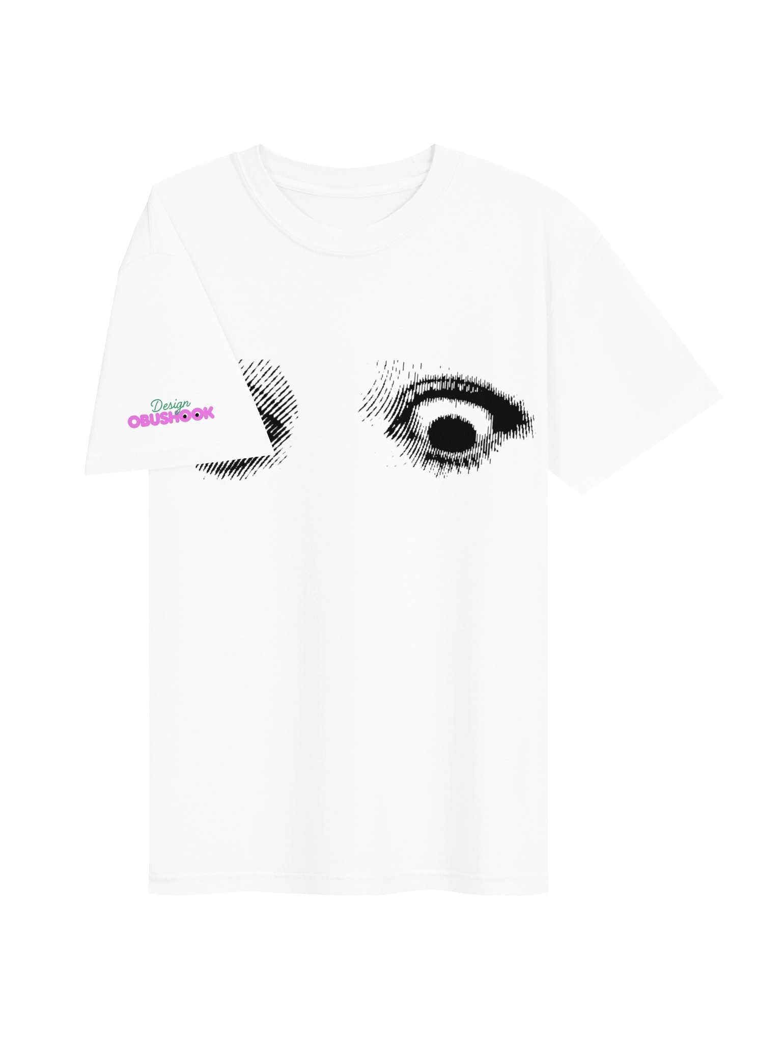 Obushook T — Staring Eyes Graphic Tee product image (4)