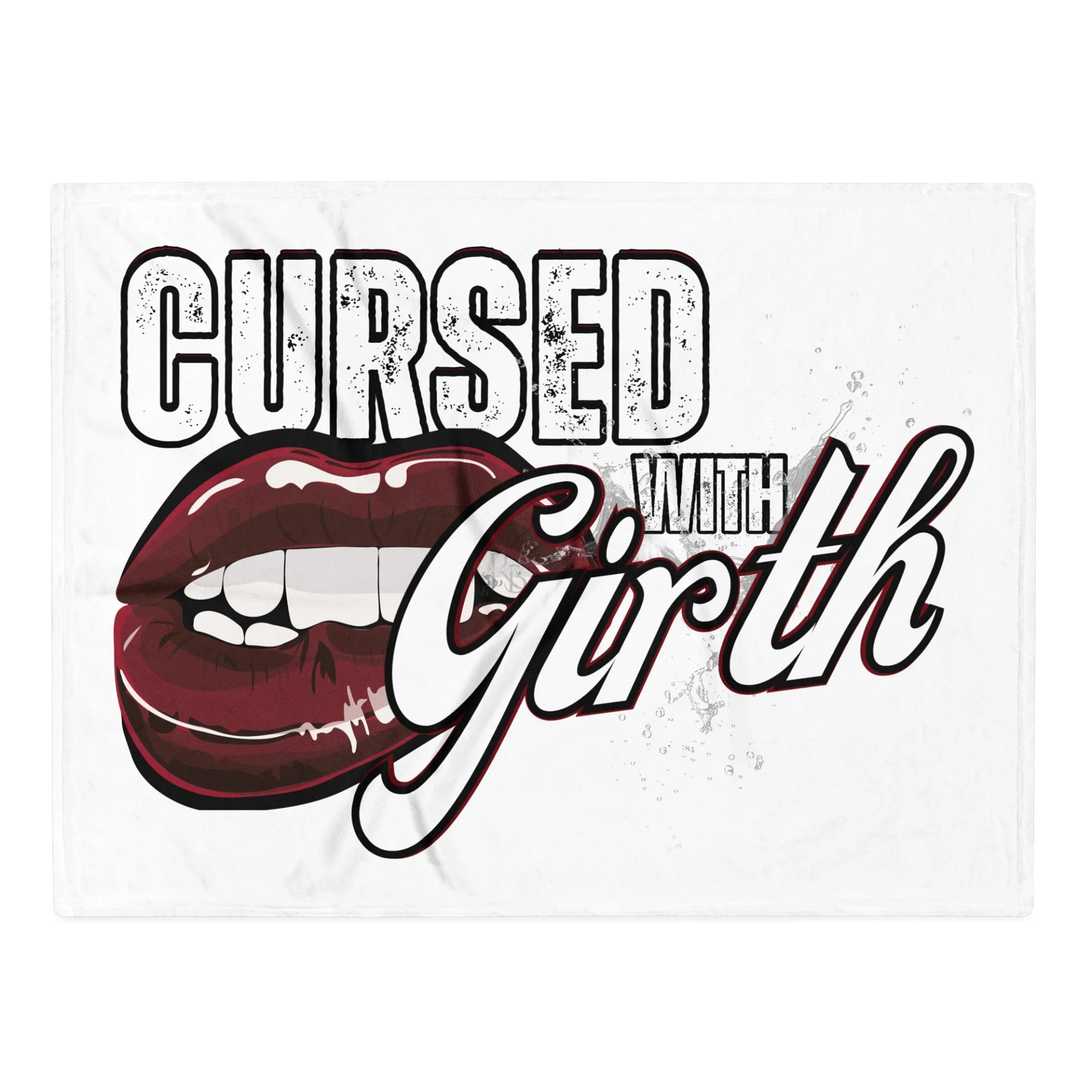 Cursed with Girth Blanket product image (1)