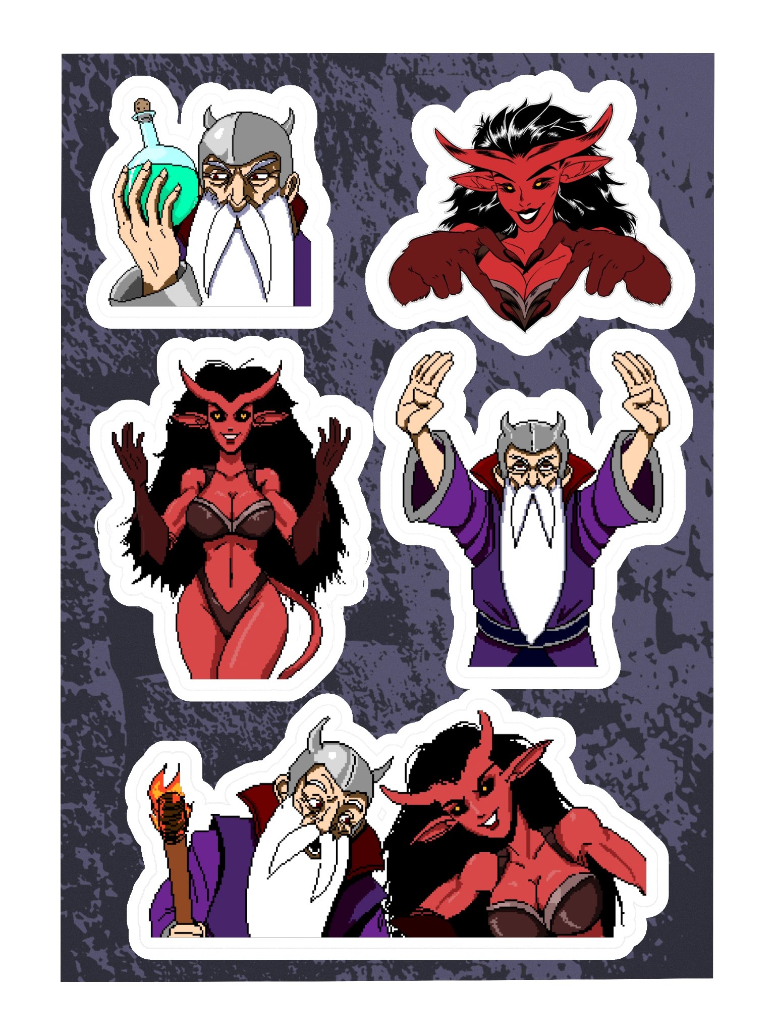 Wigglewood Villains Sticker Set product image (3)