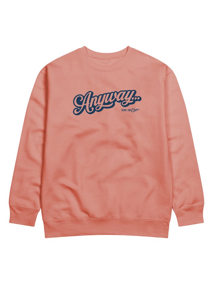 Anyway... Sweatshirt (Blue solid) product image (4)
