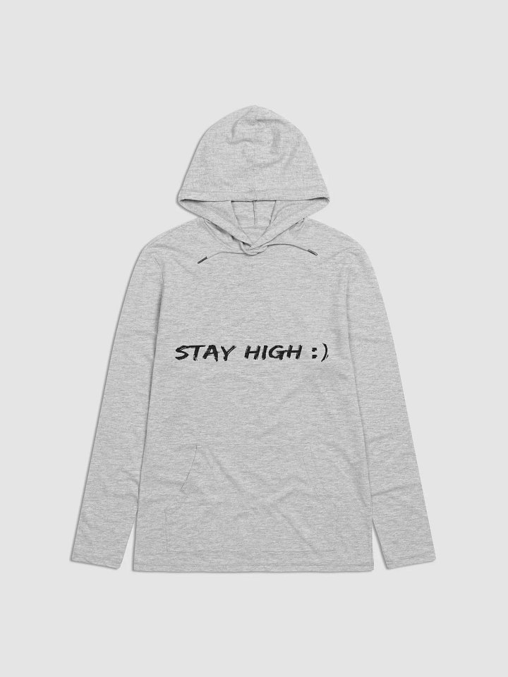 STAY HIGH & (Pot Heads Unite) District Lightweight Hoodie product image (1)