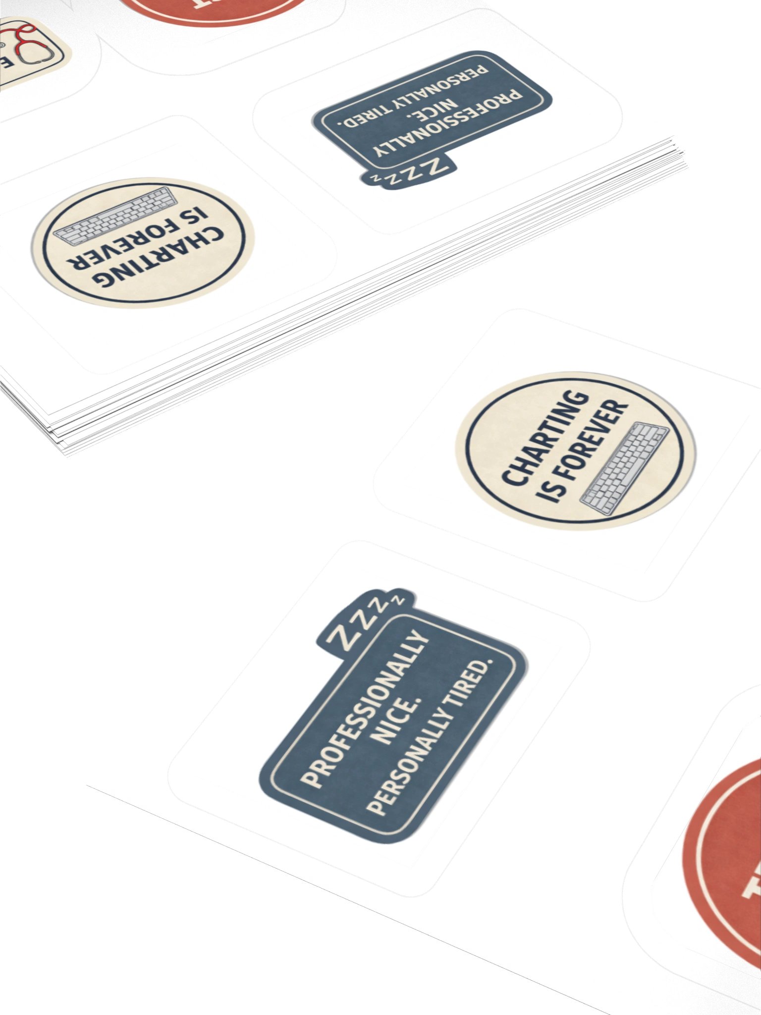 Nurse sticker pack product image (12)
