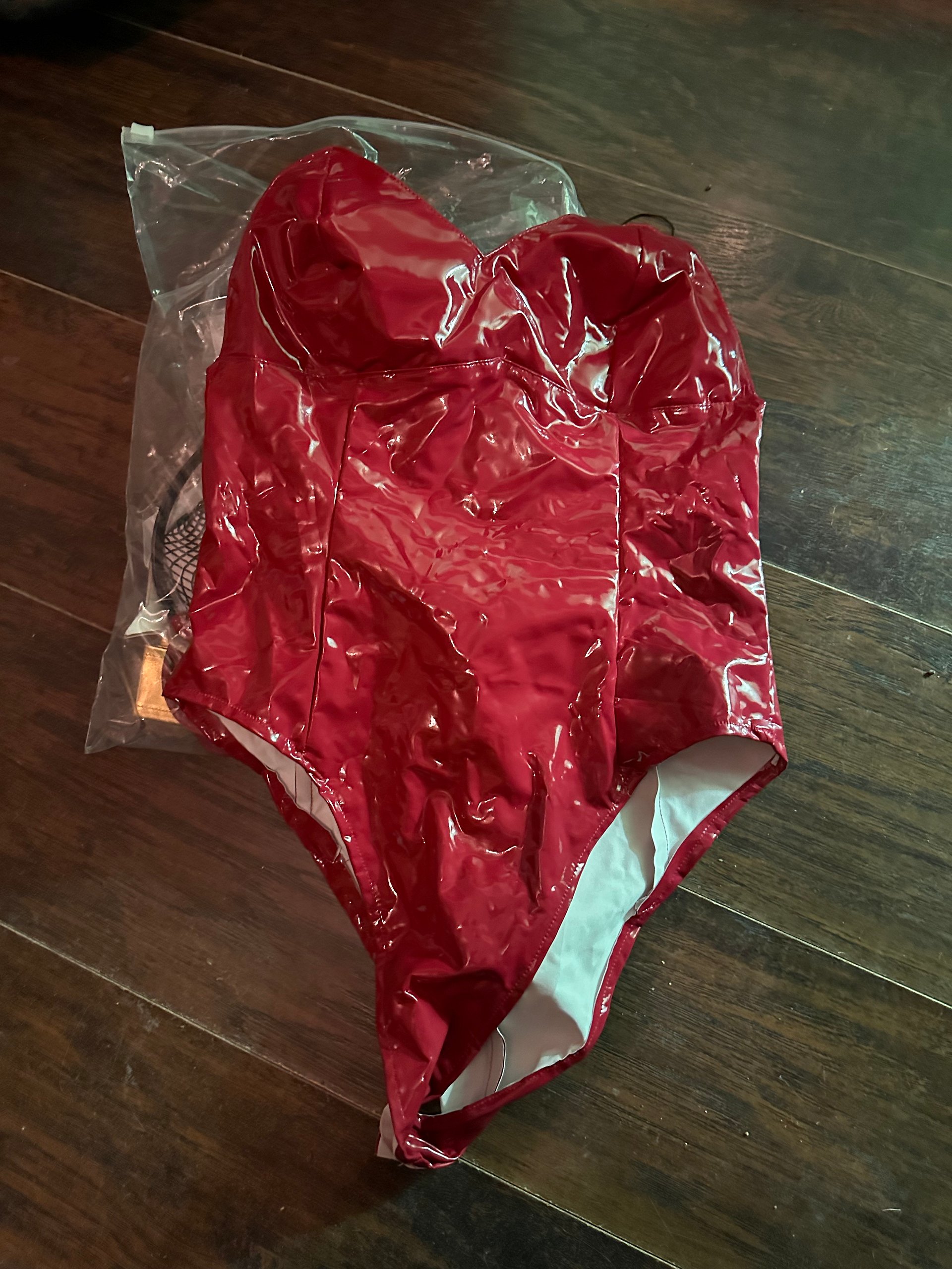 Personal Items - Vinyl Style Red Bunnysuit product image (1)