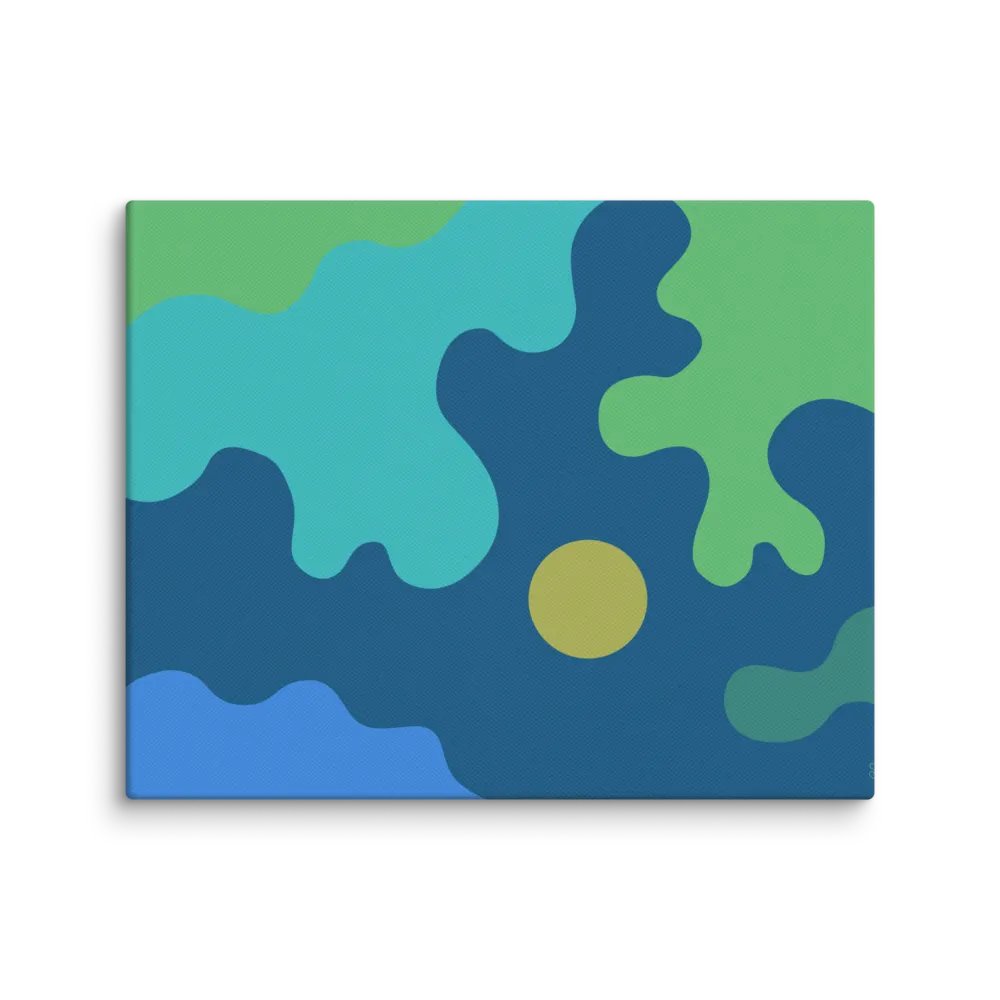 Oceanic Dreams Canvas - Abstract Composition No. 8 product image (16)