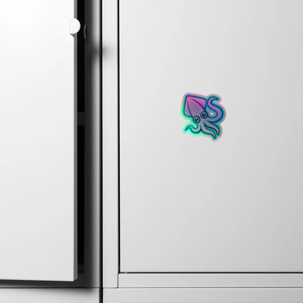 Holographic Sticker 4 - SQUID product image (4)