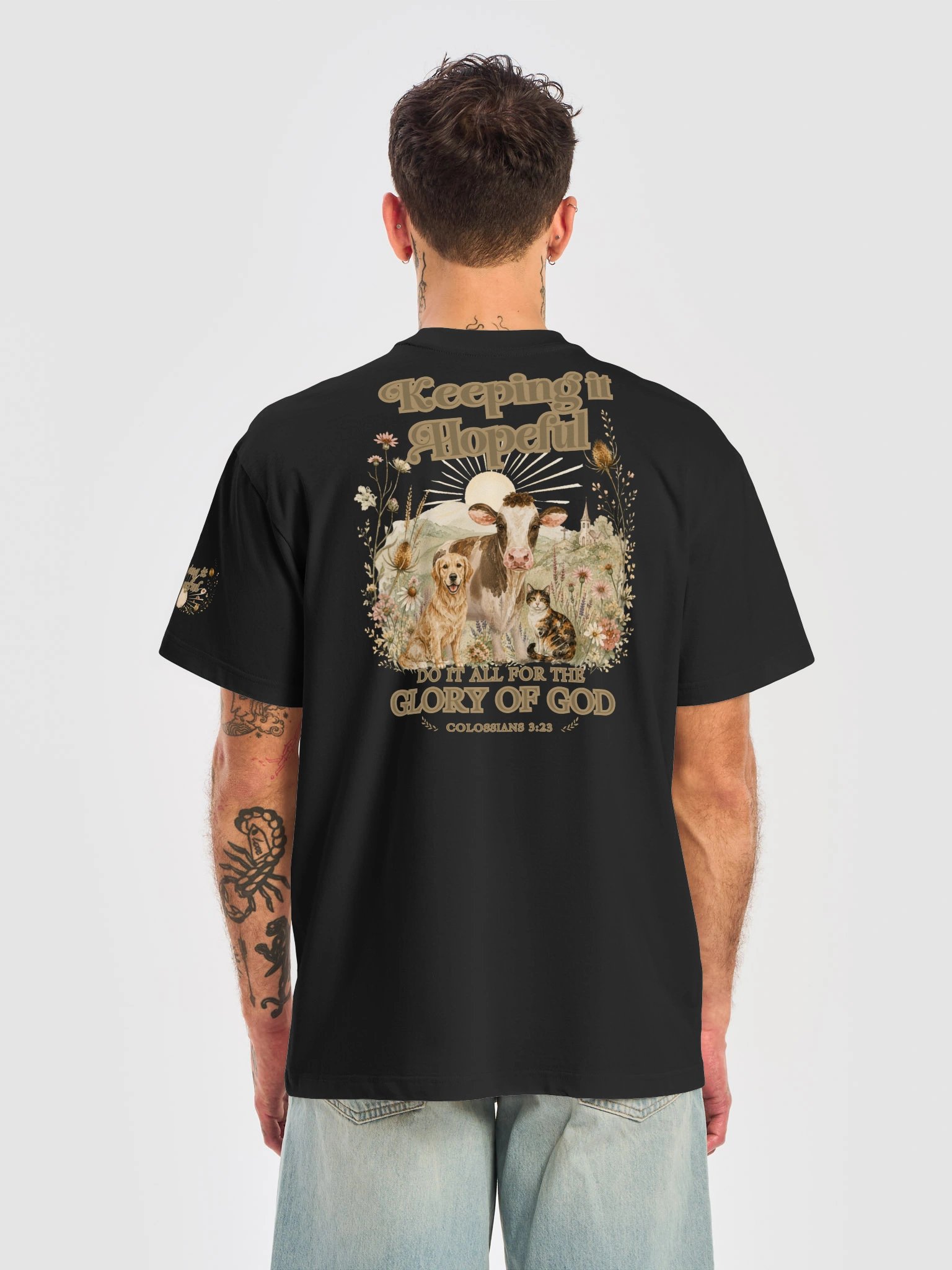 Men's Glory of God Cotton Box Tee product image (6)