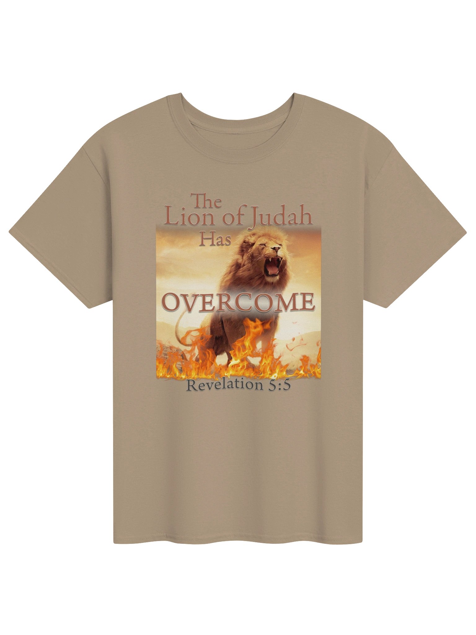 The Lion of Judah Has Overcome T-Shirt product image (3)