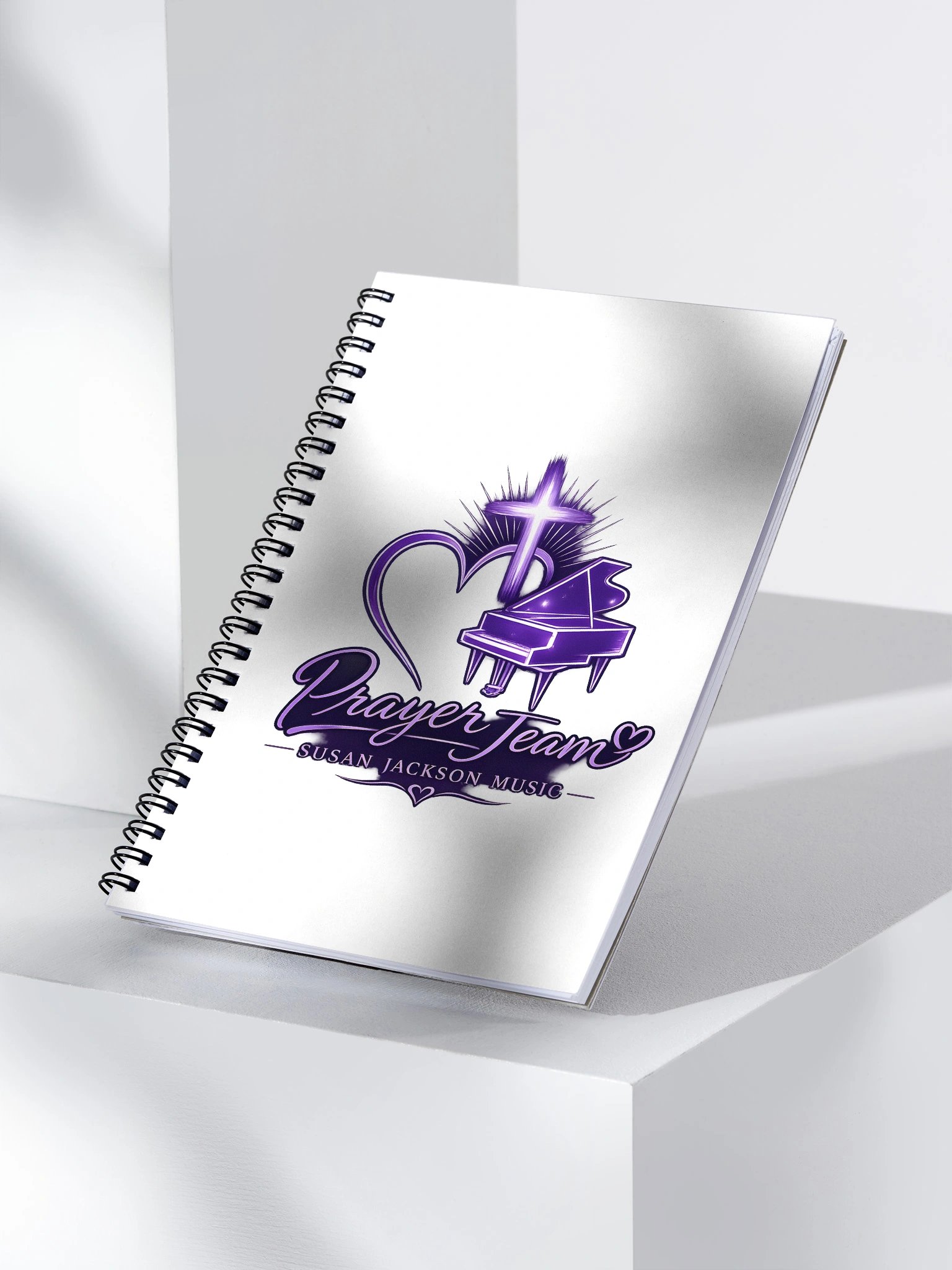 Prayer Team Neon Spiral Notebook product image (3)