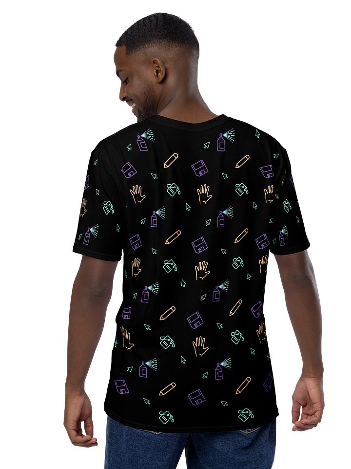 Computer Lab pattern unisex t-shirt product image (2)