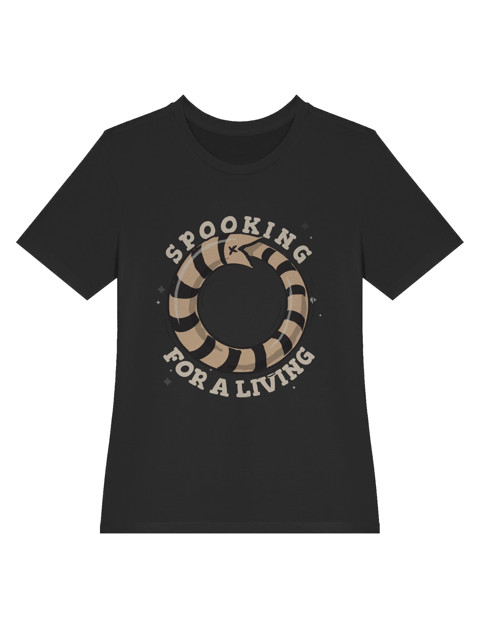 [UM Designs] Spooking For A Living - Women's Graphic Tee product image (3)