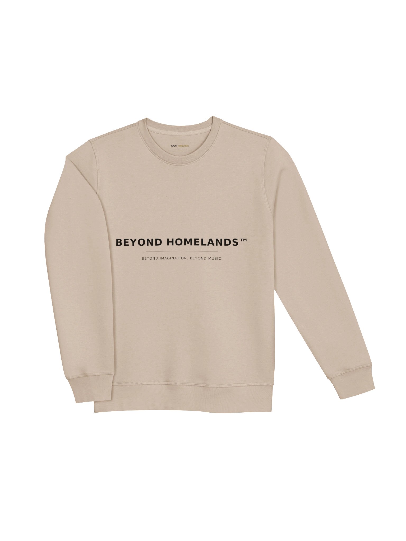 Beyond Imagination. Beyond Music. — Organic Sweatshirt | Beyond Homelands™ product image (3)
