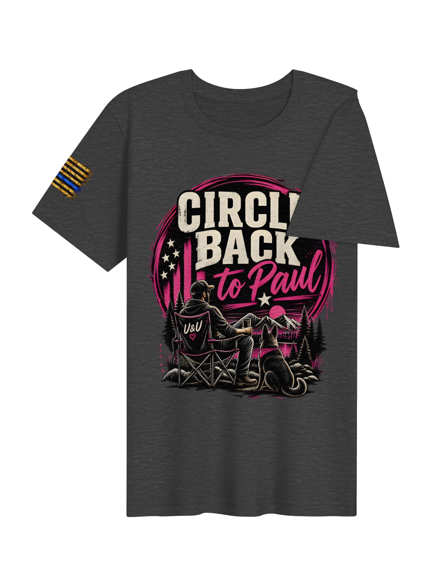 U&U Circle Back to Paul Tee 2 product image (4)