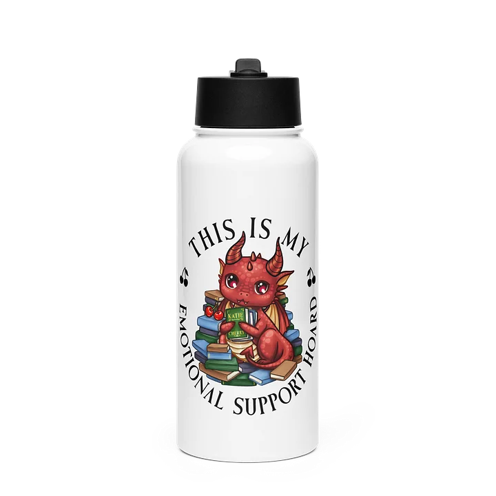 Stainless Steel Water Bottle with a Straw Lid product image (1)