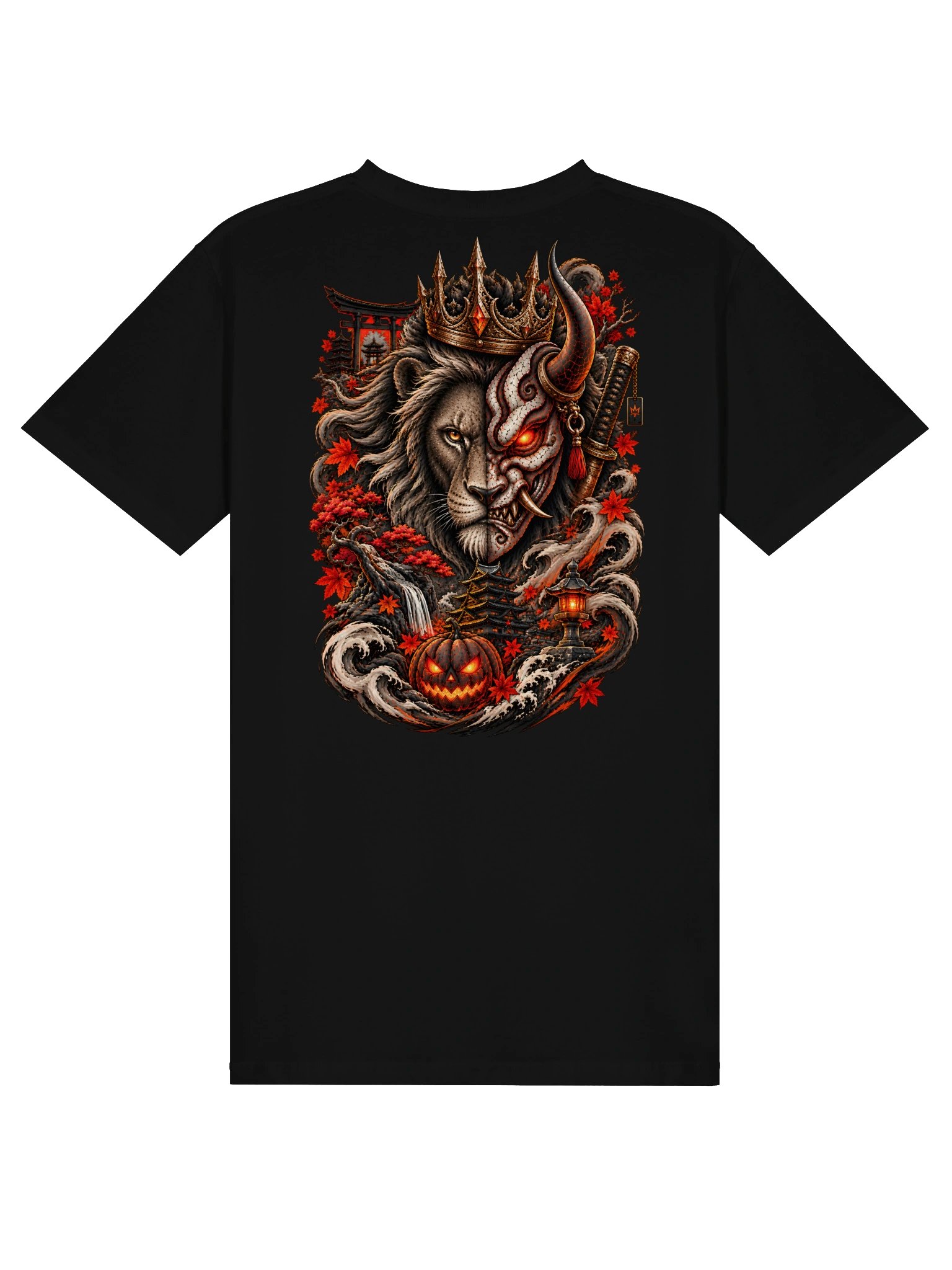 Crowned Lion Demon Pumpkin Tee product image (2)