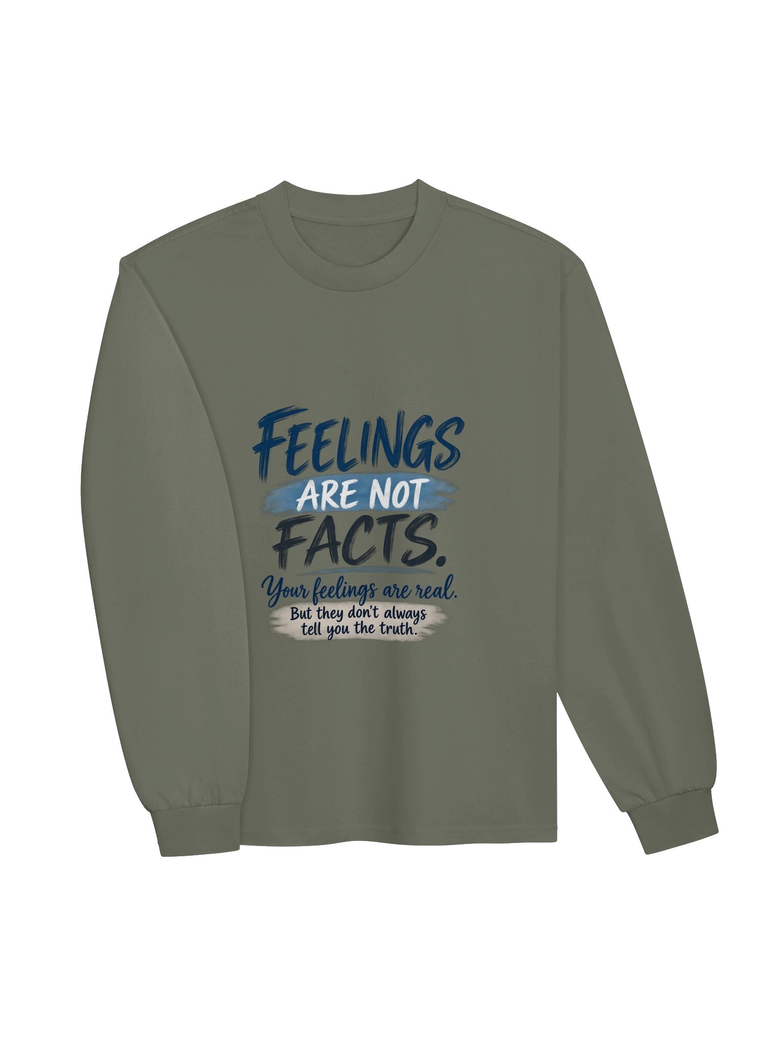 Feelings Are Not Facts Long Sleeve product image (11)