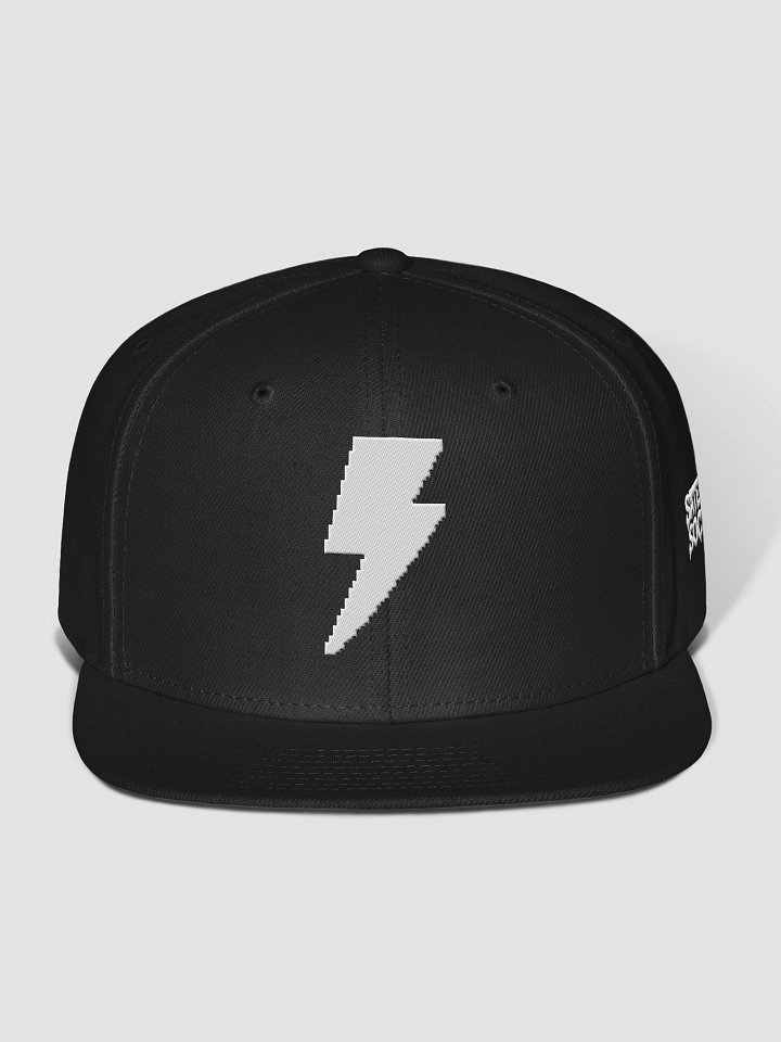 NRG White Bolt Snapback product image (1)
