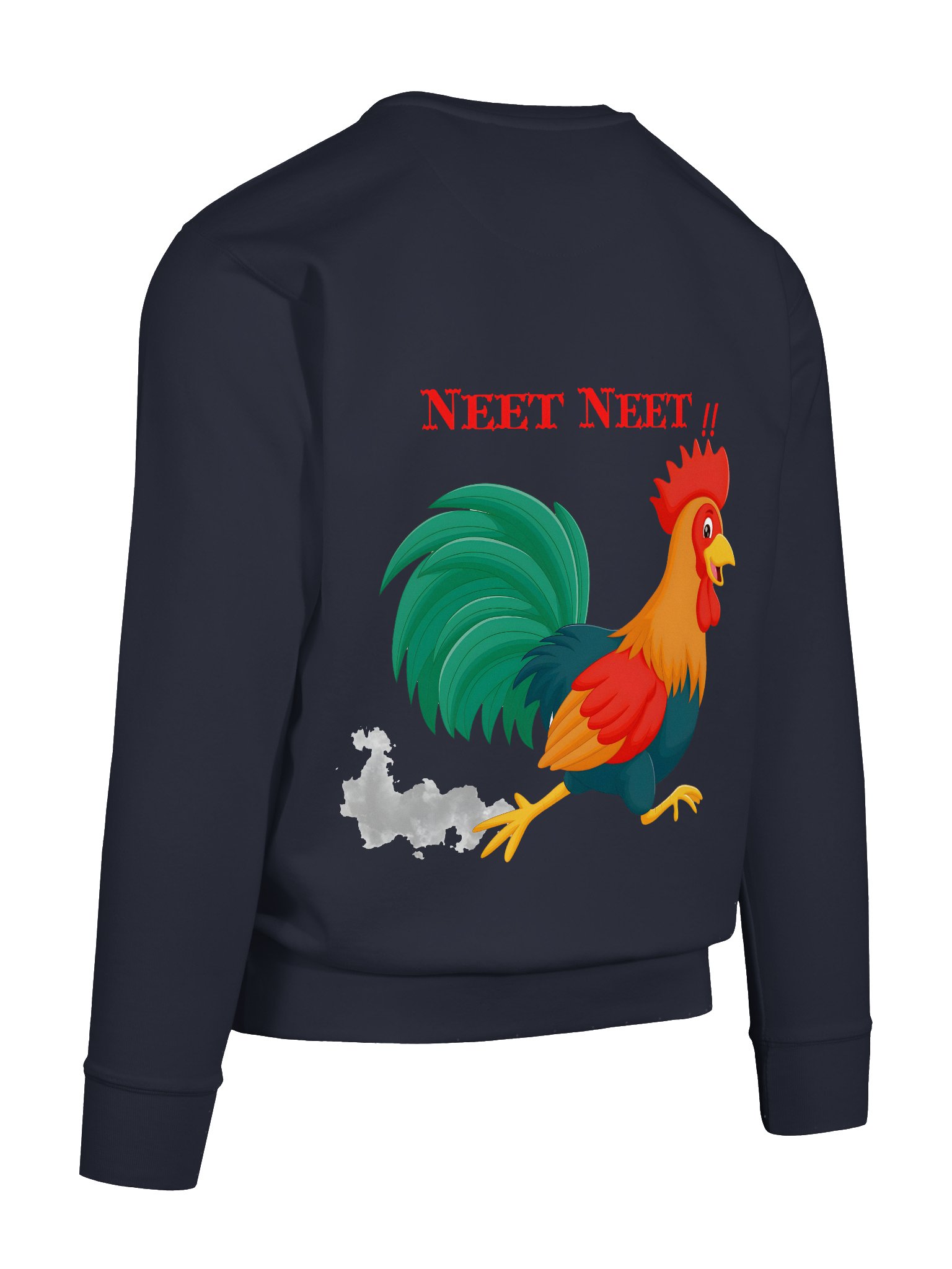 "NEET NEET !!" Running Rooster Sweatshirt product image (68)