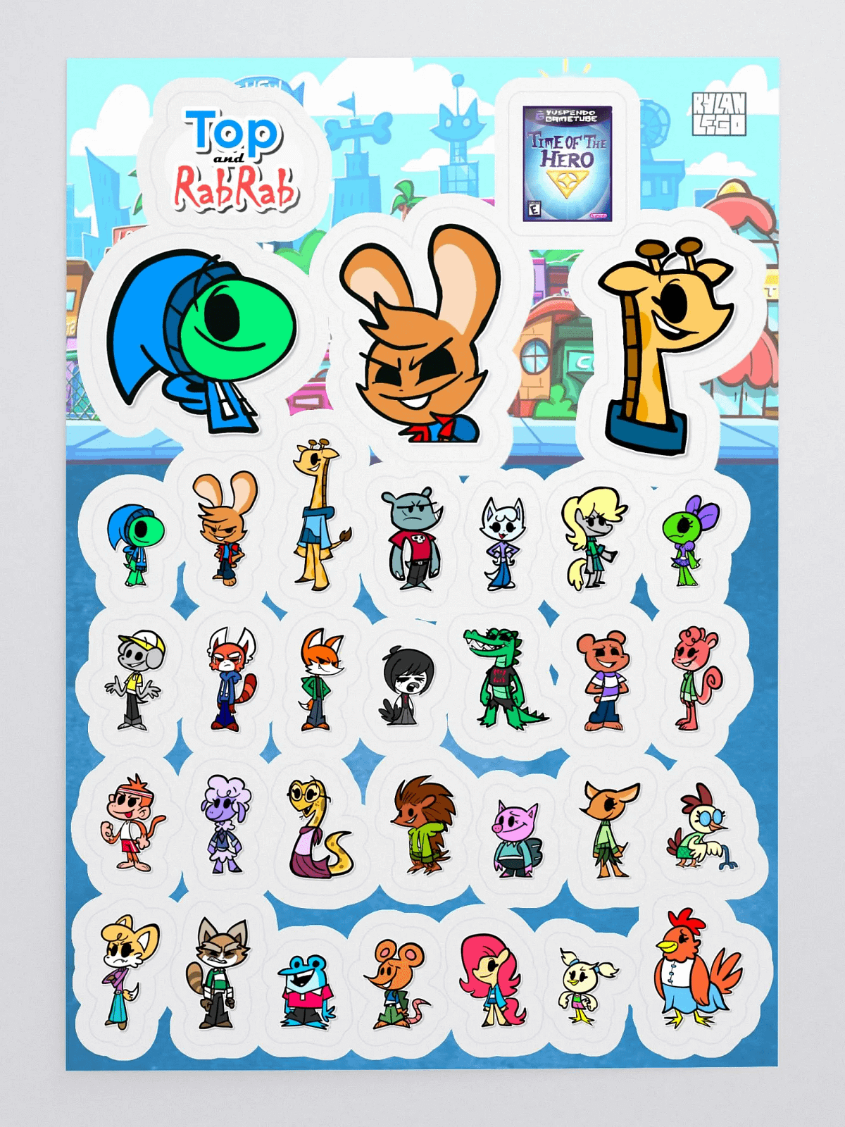 Top and RabRab | RylanLego Merch Shop