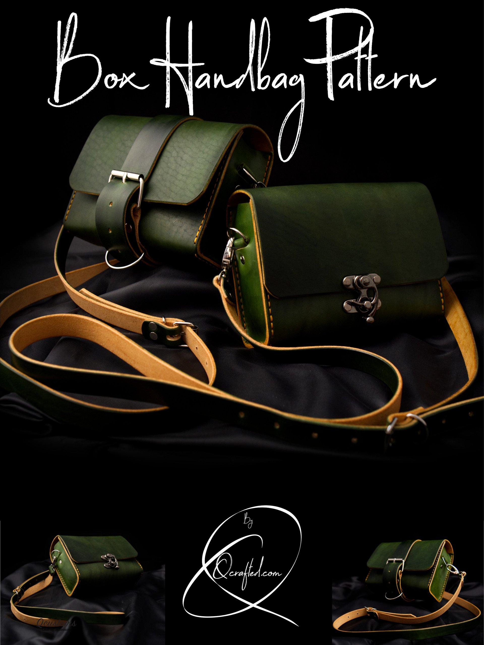 Box Handbag from Veg Tan Leather Free Pattern product image (1)