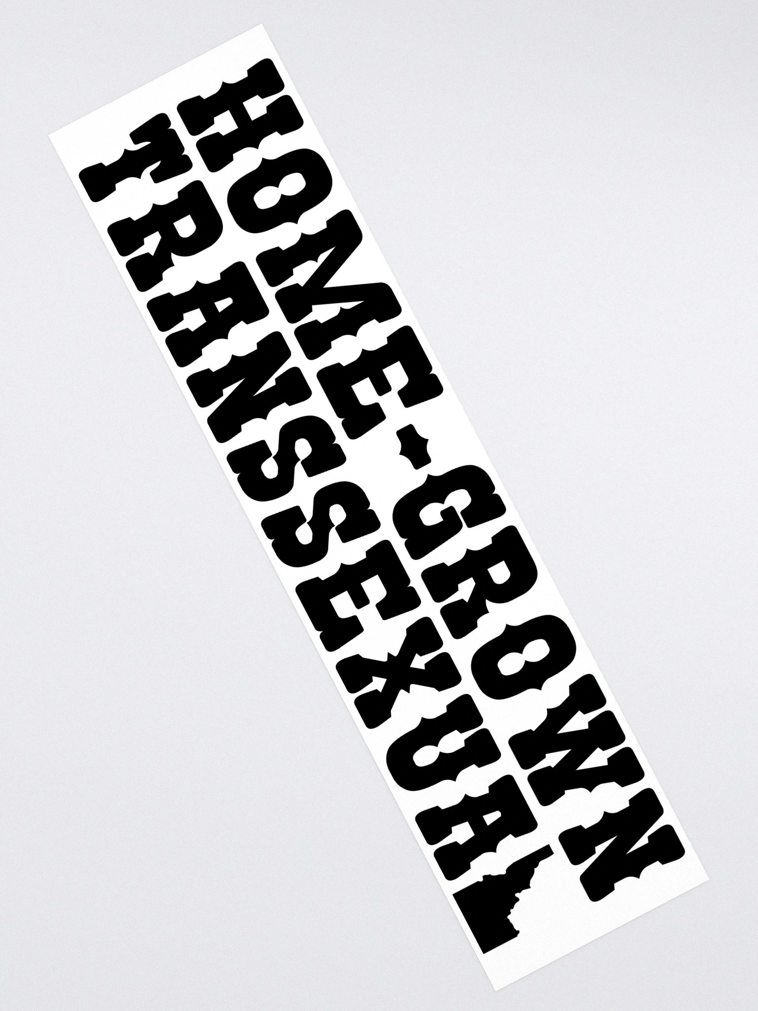 "HOME-GROWN TRANSSEXUAL" bumper sticker product image (2)