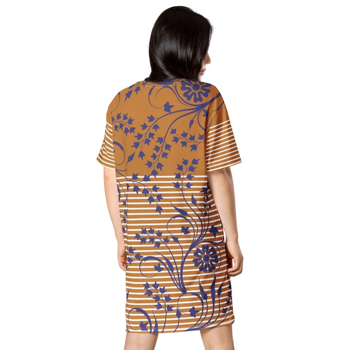 Floral Fusion T-Shirt Dress product image (2)