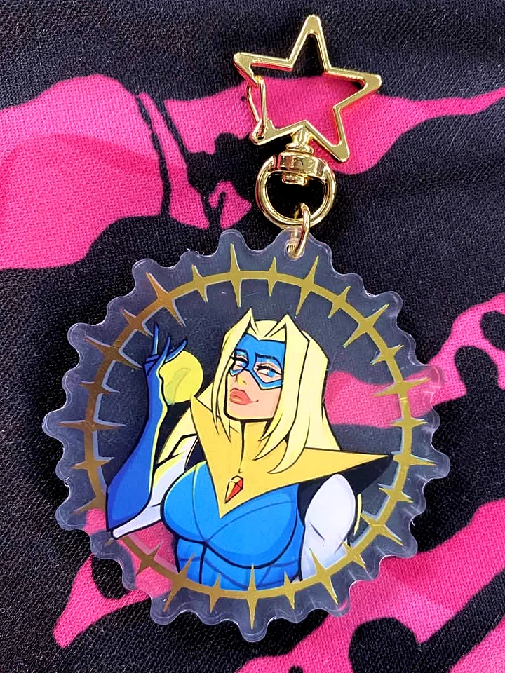Blonde Blazer Acrylic Keychain product image (1)