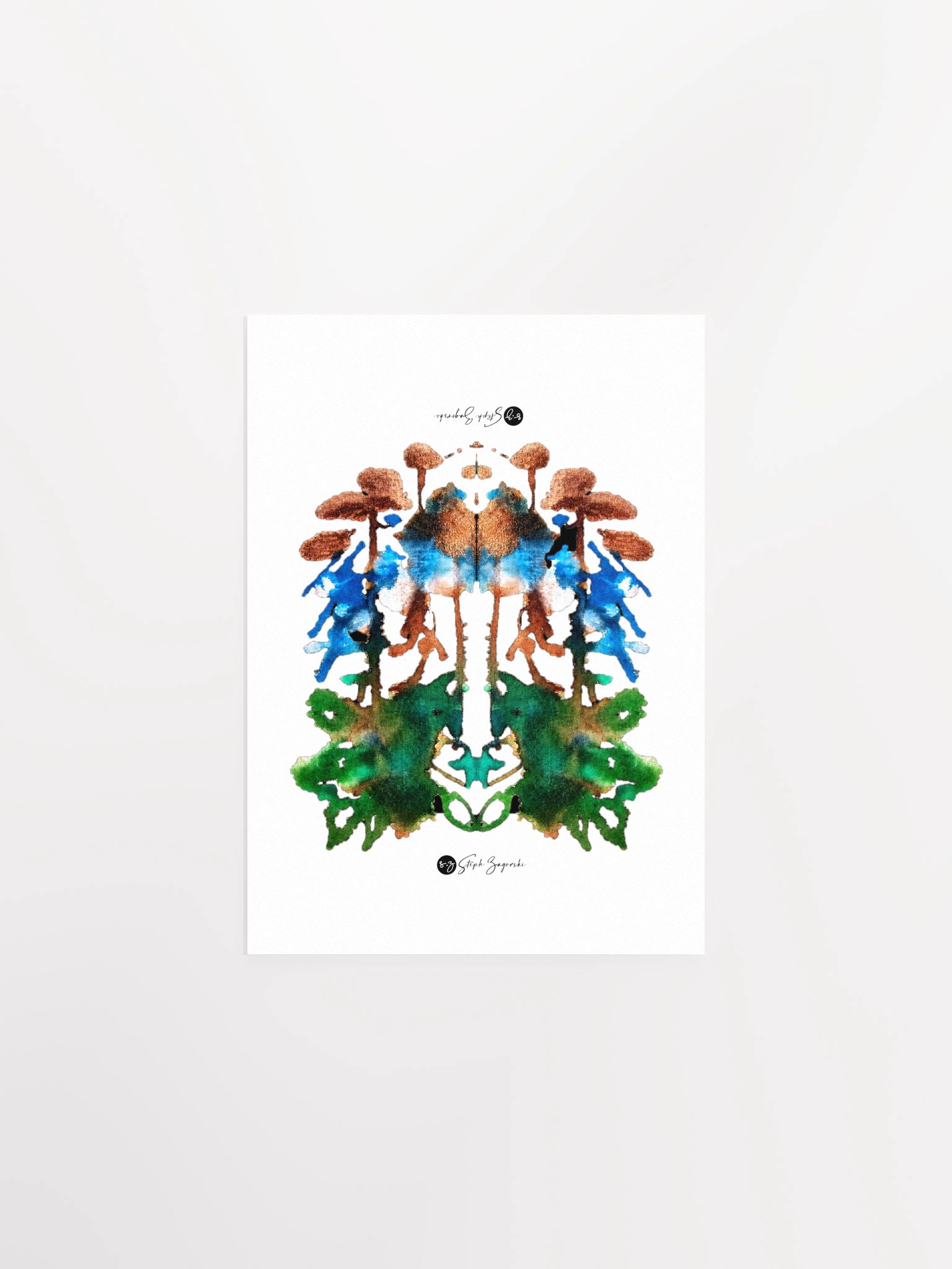 Bob Ross | Inkblot Print product image (3)