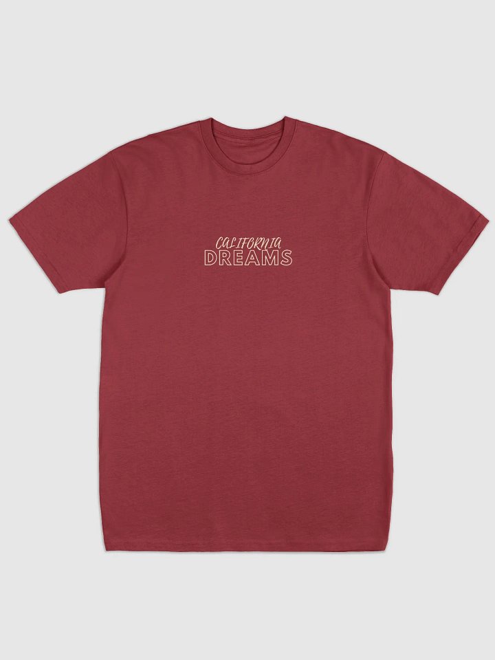 California Dreams Men Oversize Fit T-Shirt - Red product image (2)