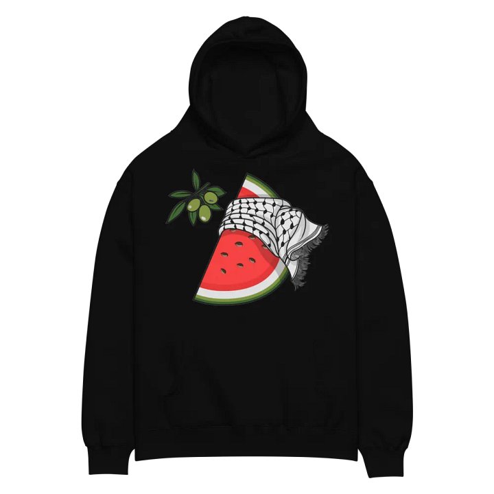 Keffiyeh Watermelon Oversized Hoodie product image (2)