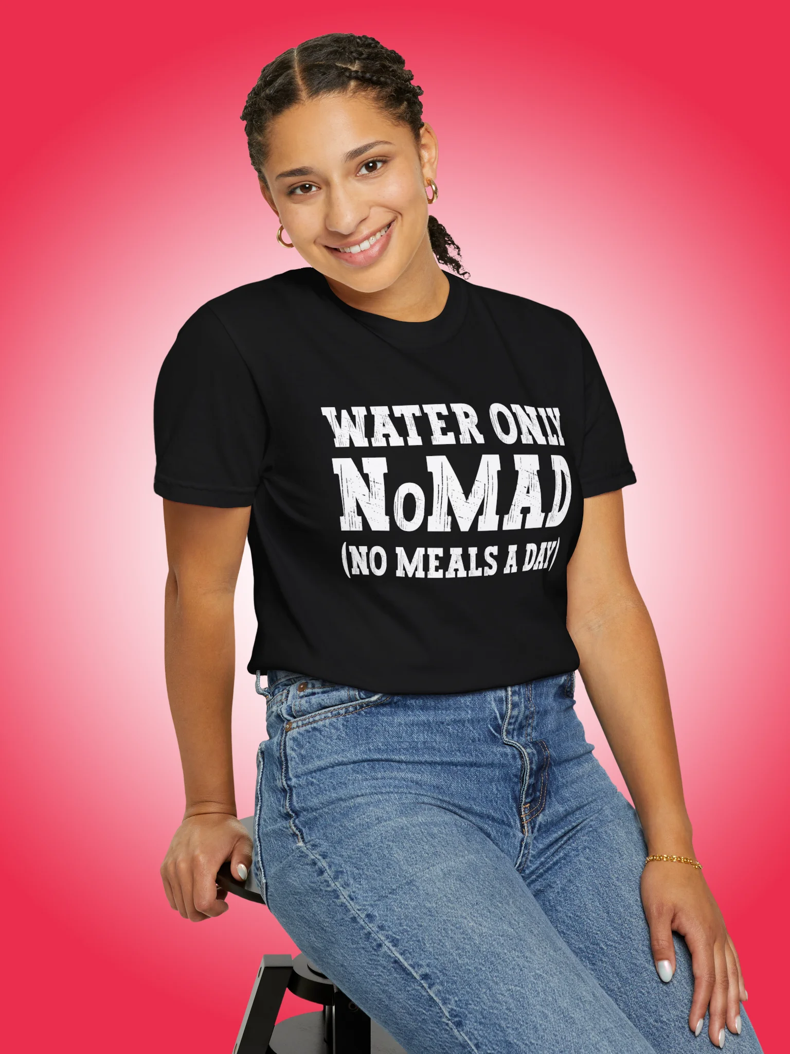 Water Only NoMAD | No Meals A Day | Fasting Shirt product image (1)