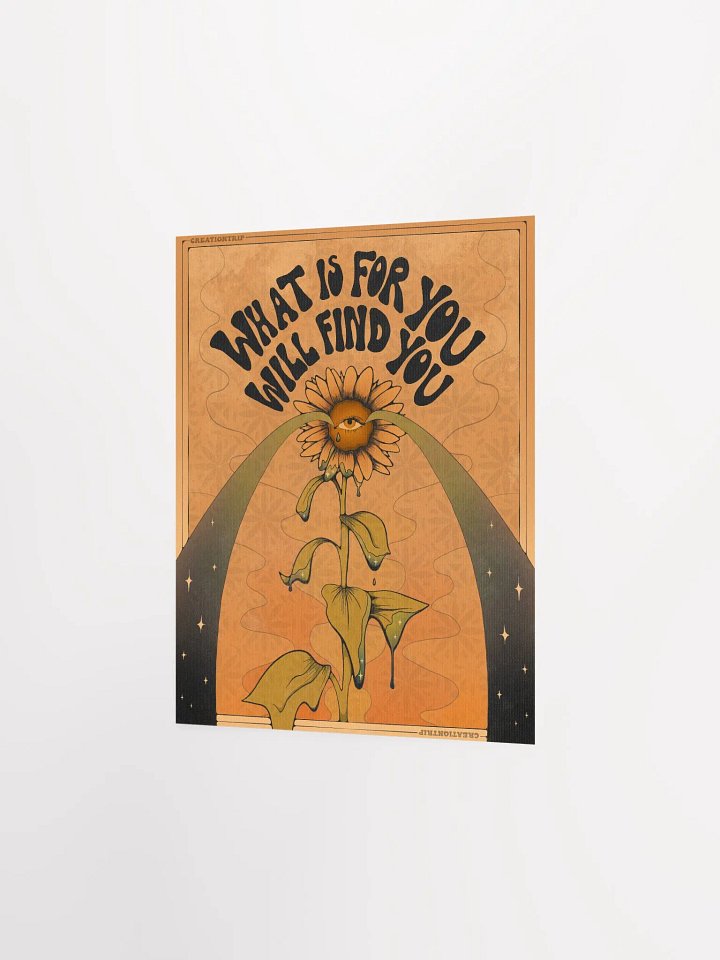 Matte Poster - What Is For You product image (1)