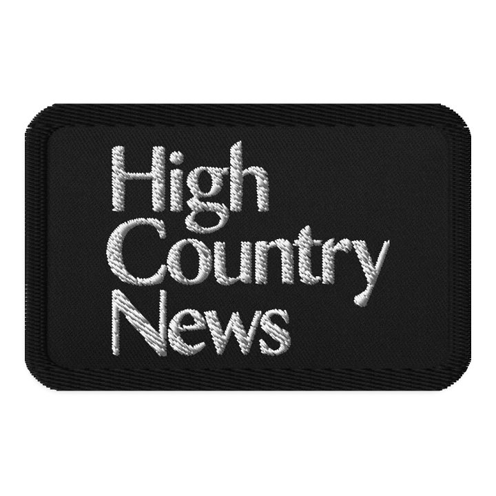 High Country News patch product image (1)