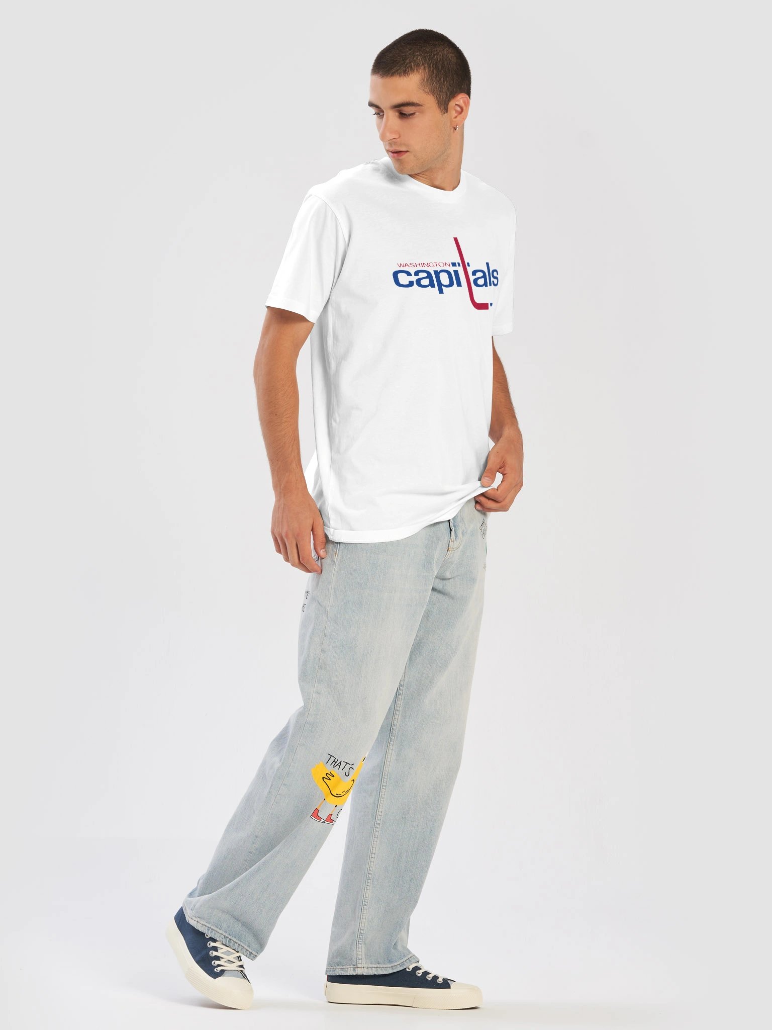 Washington Capitals Vintage Logo T-Shirt product image (5)