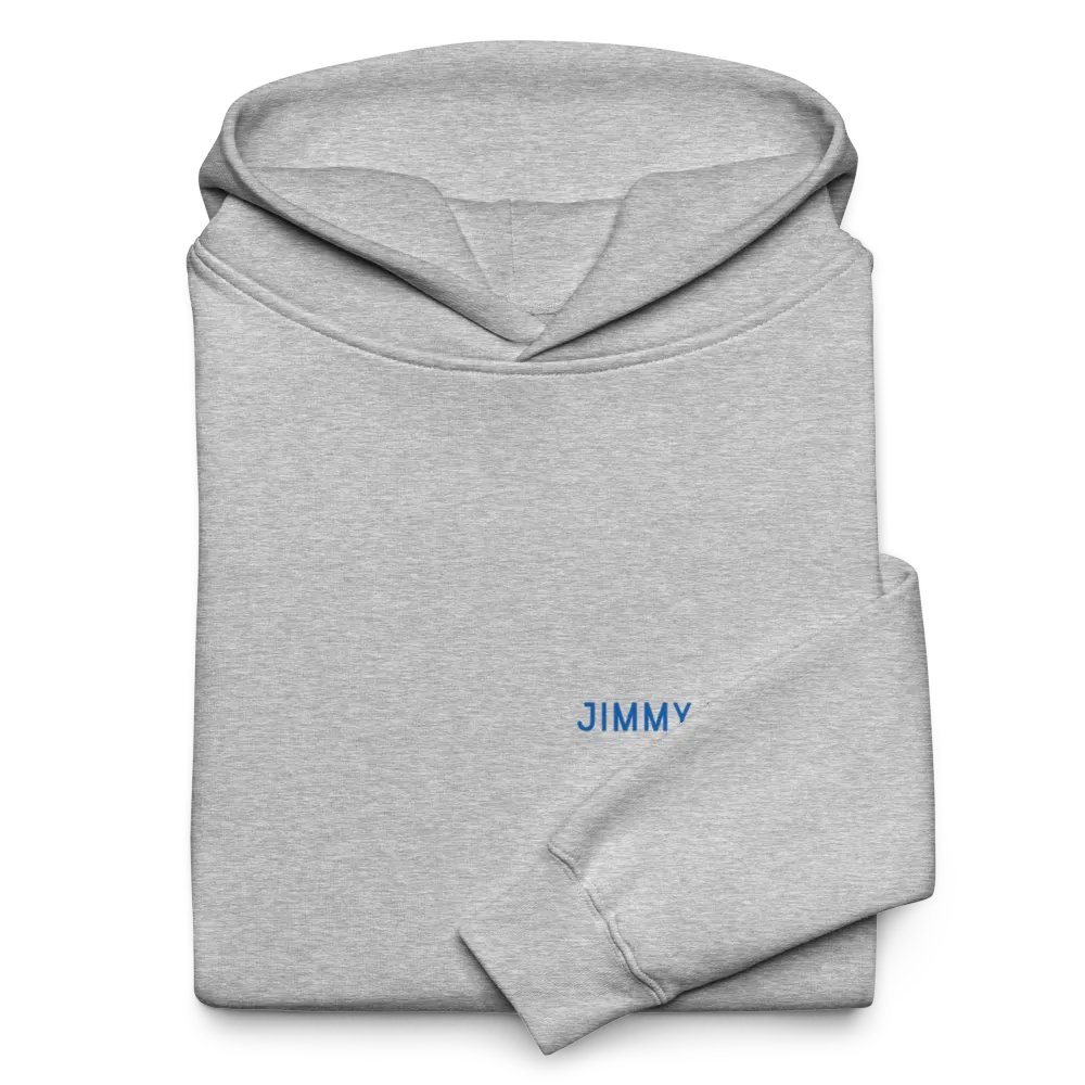 OKLOVEUBYE HOODIE (GREY + BLUE) product image (6)
