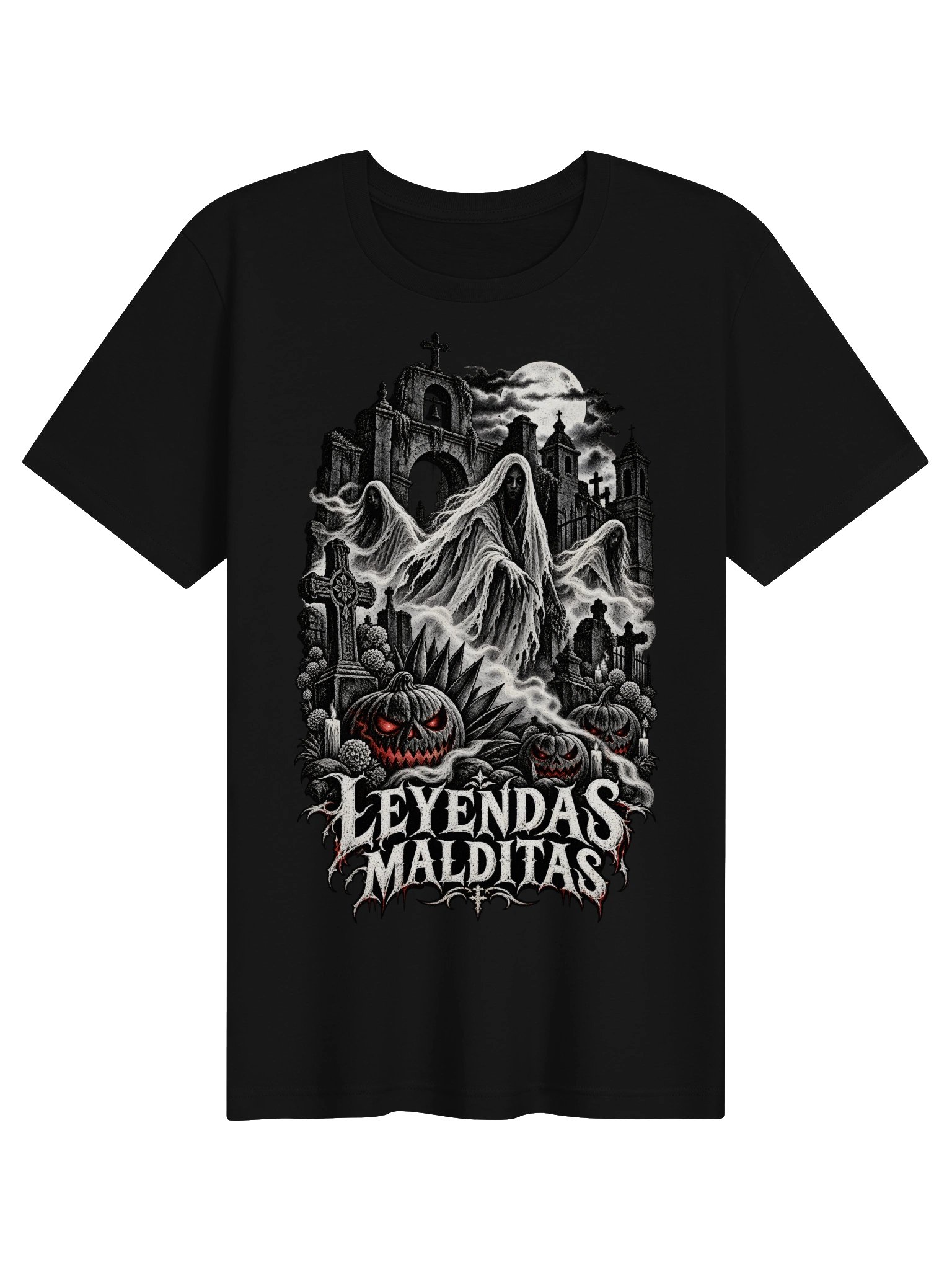 Fantasmas del Panteón – Halloween Ghosts and Pumpkins | Leyendas Malditas product image (1)