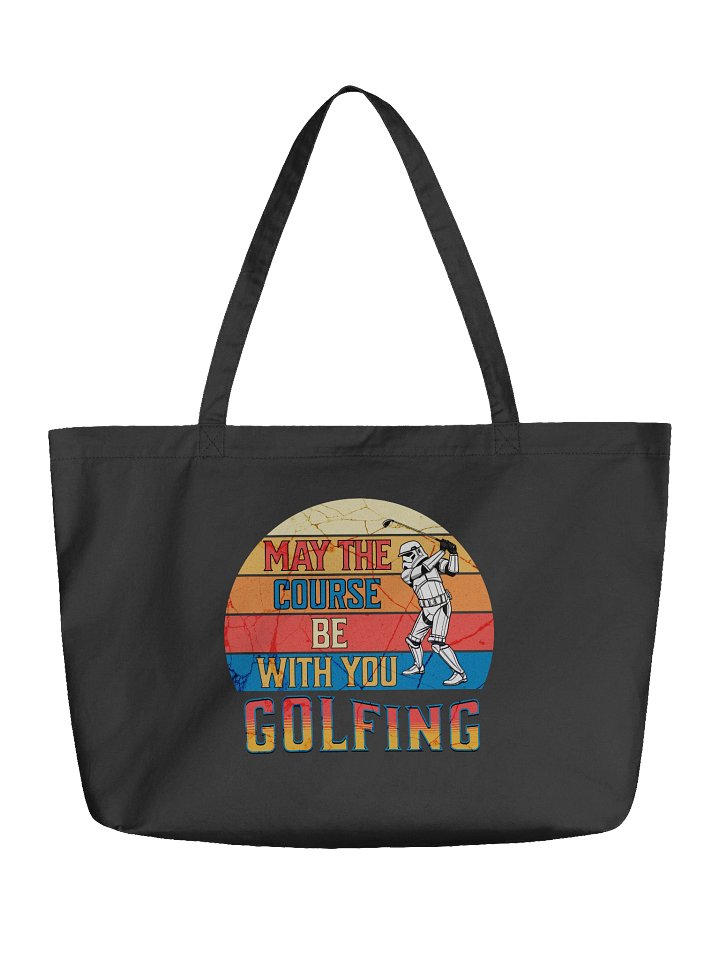 May The Course Be With You Golfer Galactic Eco Tote product image (2)