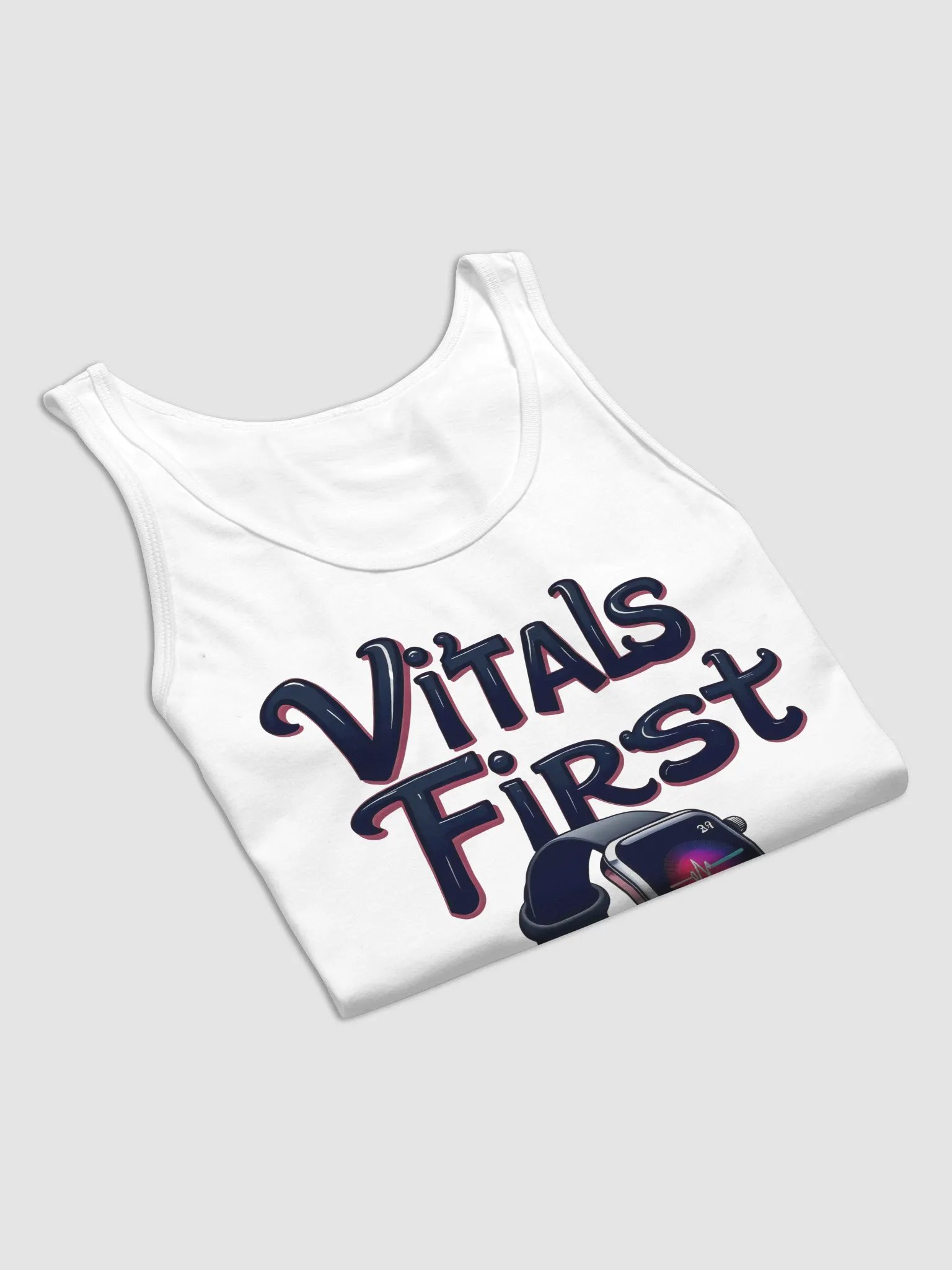 Vitals First Heart Rate Monitor Tank Top product image (31)