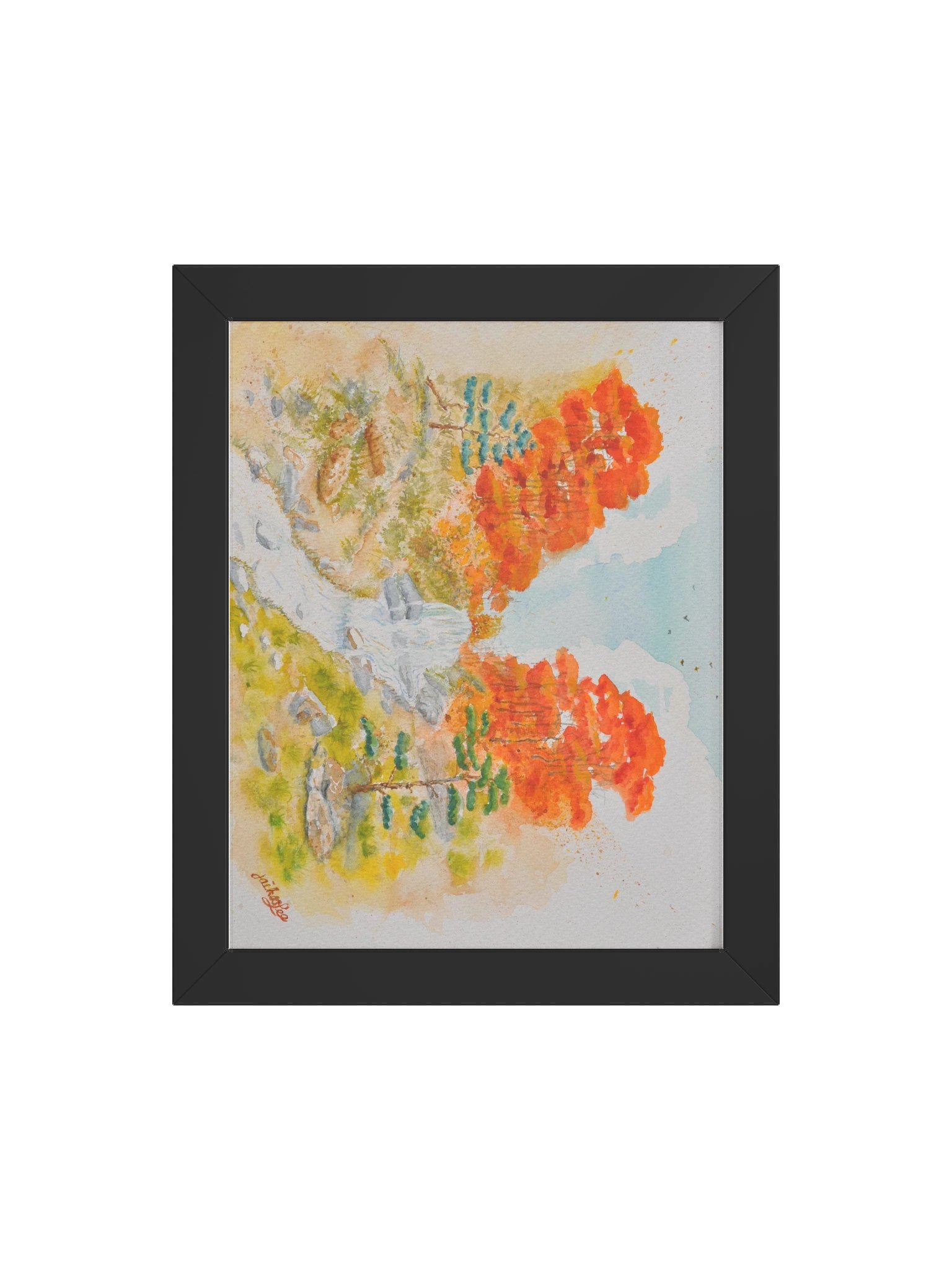 Waterfall Through The Autumnal Colors product image (58)
