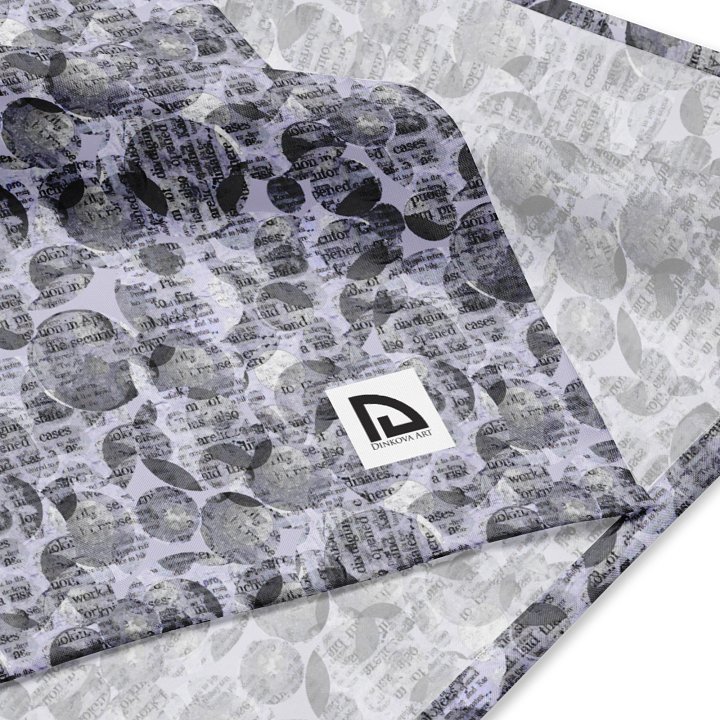 Indigo inscriptions Bandana product image (4)