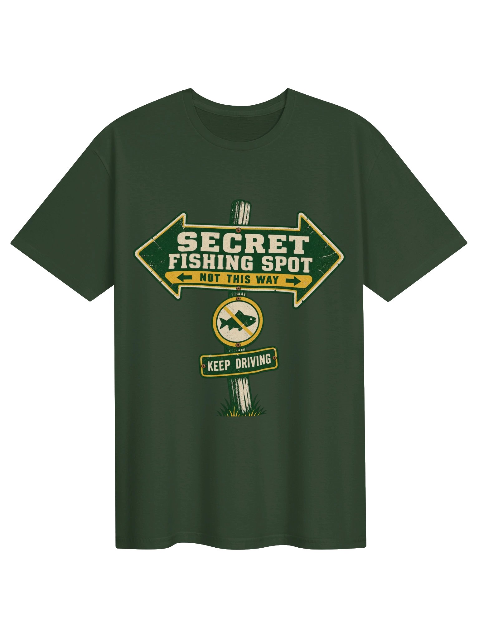 Secret Fishing Spot T-Shirt product image (41)