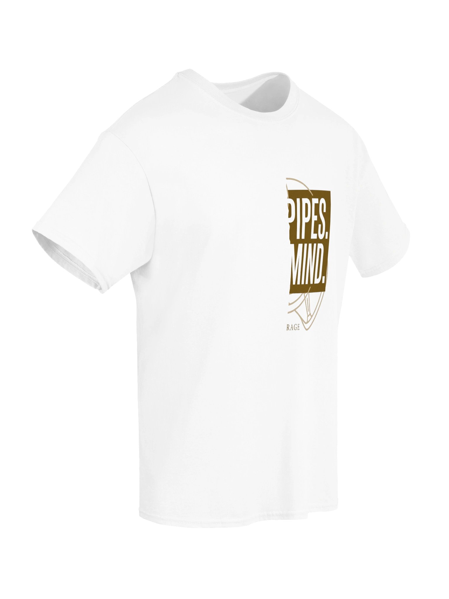 LOUD PIPES. QUIET MIND. Tee product image (6)