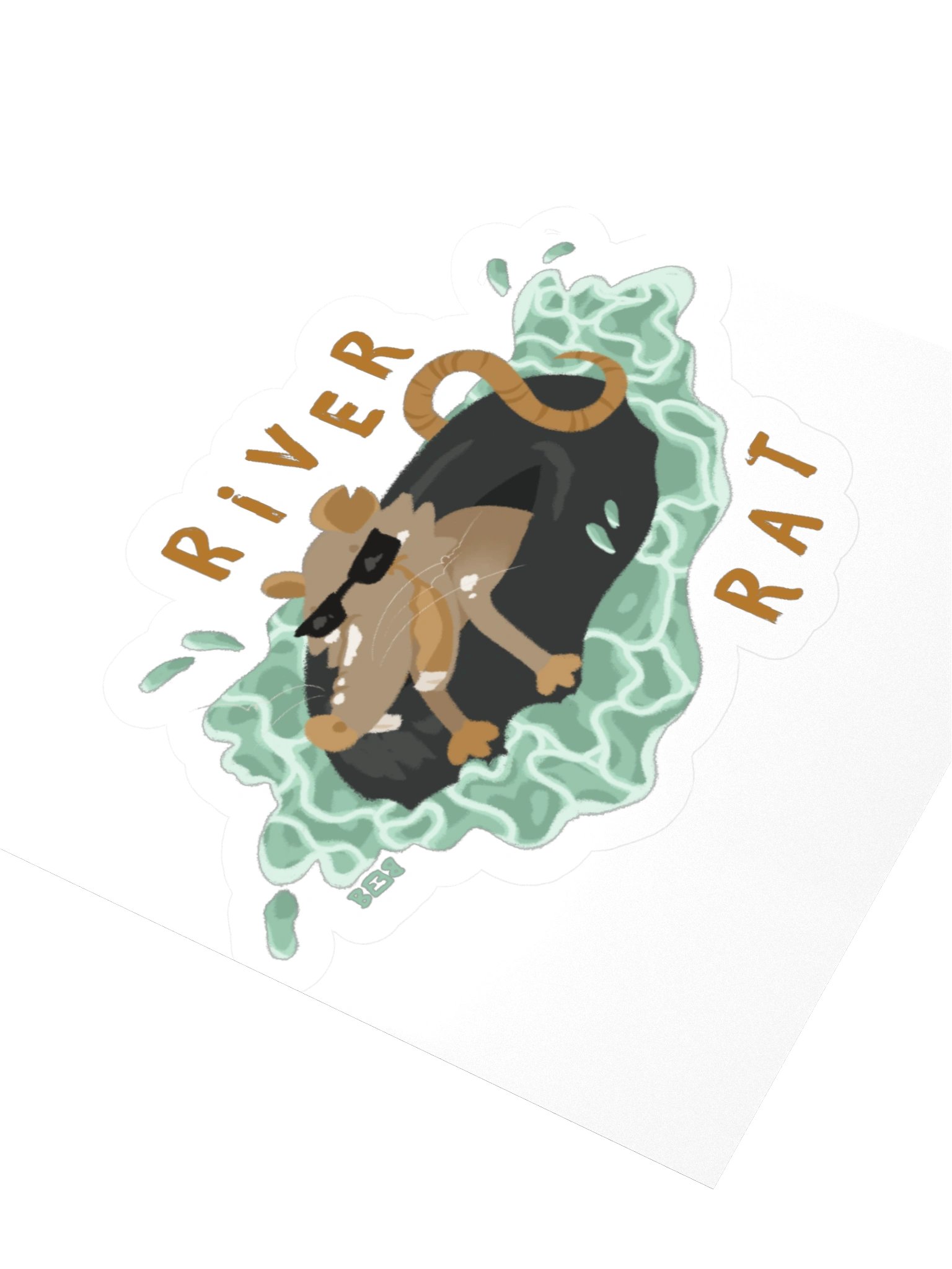 River Rat Sticker product image (8)