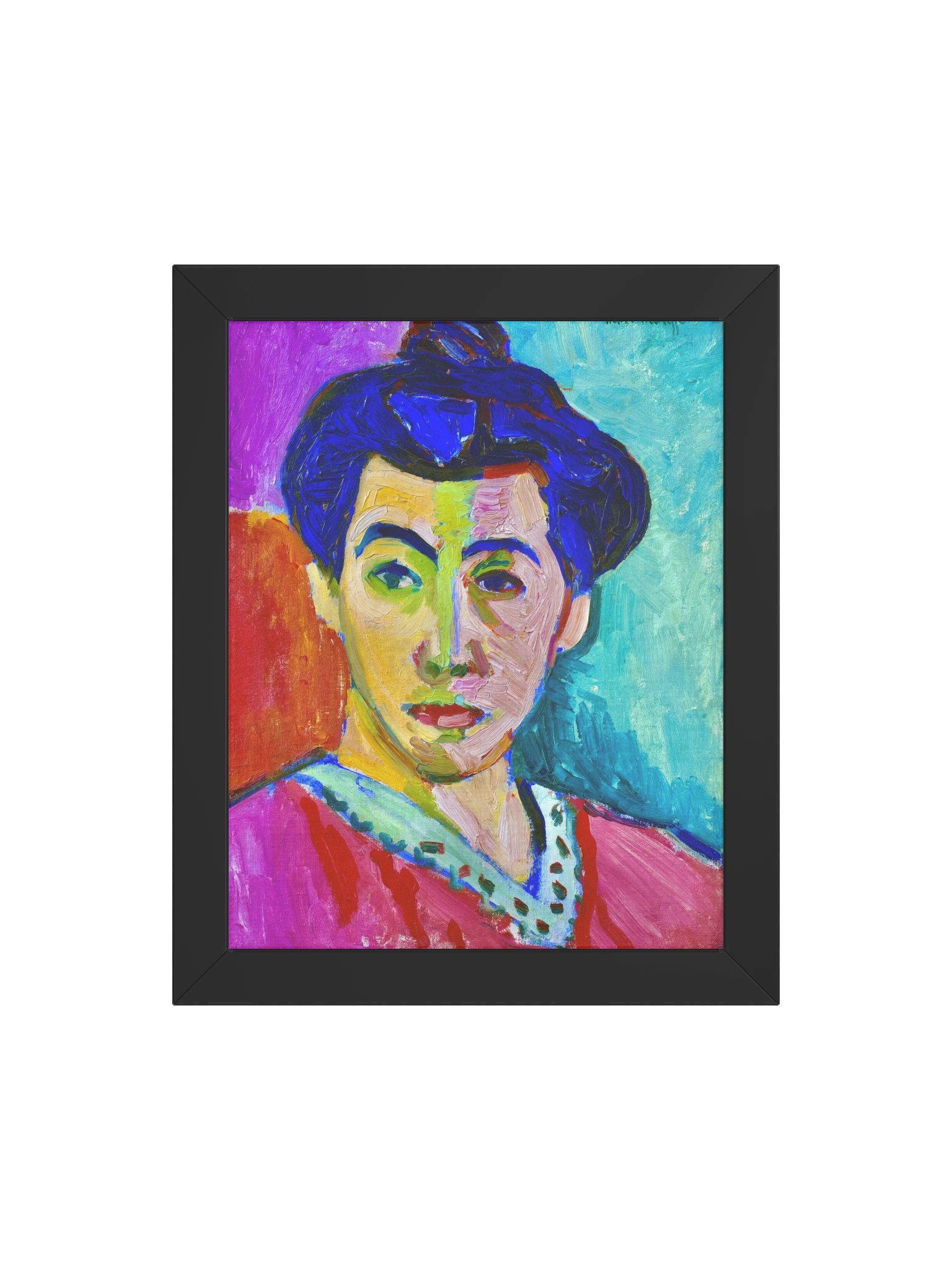 The Green Stripe — Small Framed Matte Poster product image (8)