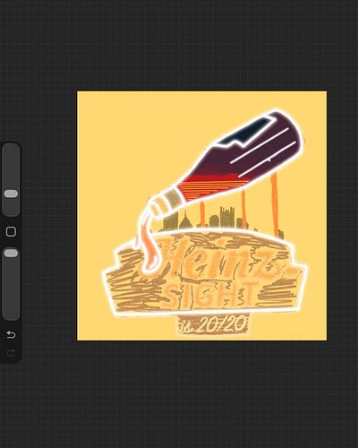 Drawing neon is so much fun!