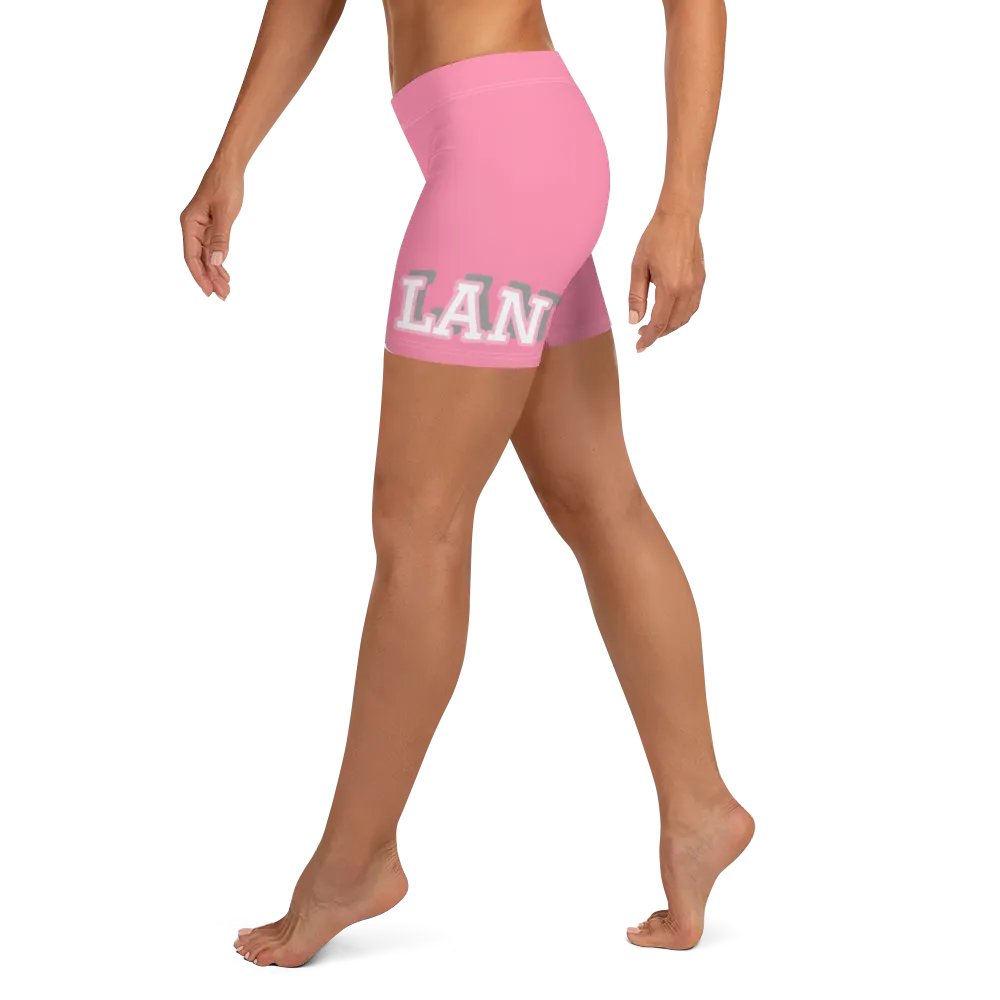 Lang Lang - Infamous Pink Yoga Shorts product image (4)