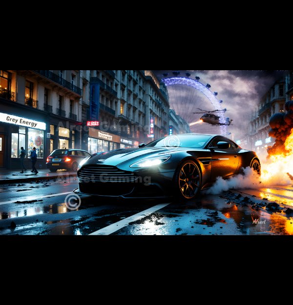 Car Chase- London- DB7 product image (1)